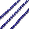 Iron Rhinestone Glass Cup Chain CH-U001-01T-2