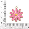 Alloy Enamel Pendants ENAM-H002-02G-05-3