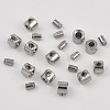304 Stainless Steel Crimp Beads STAS-Z090-02P-2