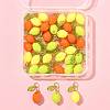 36Pcs 3 Colors Lemon Acrylic Pendants PALLOY-FS00059-01-7