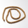 Electroplate Non-magnetic Synthetic Hematite Bead Strands G-F300-48B-F03-2