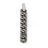 304 Stainless Steel Pendants STAS-F307-04B-1