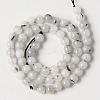 Natural Quartz Beads Strands X-G-T129-11-6mm-2