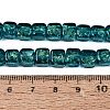 Handmade Foil Glass Beads Strands FOIL-Q002-04D-4