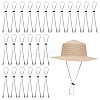 24Pcs Plastic Hat Flexible Removable Chin Cord FIND-FG0004-90-1