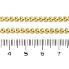 Brass Link Chain Necklaces for Women X-NJEW-K282-06G-5