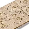 DIY Wood Reward Chart for Kids DJEW-XCP0001-17-3