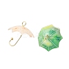 DIY Umbrella Earring Making Kits DIY-FP0001-41-3