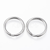 Tarnish Resistant 304 Stainless Steel Split Key Rings LS-STAS-P178-0.8x8mm-P-1