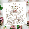 PET Hollow Out Drawing Painting Stencils DIY-WH0391-0574-3