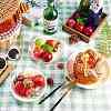 Portable Tartan Patern Non Woven Picnic Mat JX572B-02-6