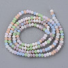 Frosted Glass Beads Strands FGLA-T002-10A-2