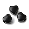Natural Black Obsidian European Beads G-C269-01C-1