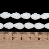 Opaque Solid Color Beads Strands EGLA-N013-P8mm-D02-4