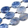 Natural Fire Crackle Agate Beads Strands G-P605-L03-01G-2