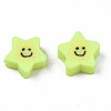 Handmade Polymer Clay Beads CLAY-N011-45A-09-2