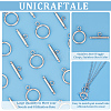 Unicraftale 304 Stainless Steel Toggle Clasps STAS-UN0001-12-5