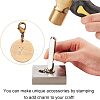 12Pcs 3 Style Brass Pendants HJEW-FH0001-11-2