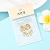 SHEGRACE Brass Tube Beads XGRPCP566-251G-6