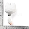 Opaque Resin Kitten Bell Big Pendants RESI-A032-01P-04-3