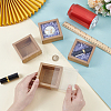 Kraft Paper Cardboard Gift Drawer Boxes LS-CON-WH0085-129B-3