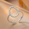 304 Stainless Steel Cuff Rings FS-WG2A607-12-1