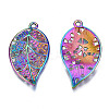 Rainbow Color Alloy Pendants PALLOY-N156-188-NR-3