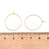 SHEGRACE Brass Hoop Earring Findings XGRPCH295-217G-3