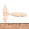 Unfinished Wood Ornaments WOOD-T032-20-3