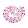 Inner Flower Handmade Lampwork Beads LAMP-Q039-13A-2