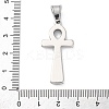 304 Stainless Steel Pendants STAS-L286-07P-3