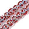 Handmade Lamword Beads Strands LAMP-P069-01A-05-1