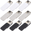 9Pcs 3 Colors Slide Top Tinplate Trinket Storage Boxes CON-CP0001-016B-1