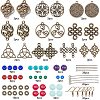 DIY Dangle Earring Making Kits DIY-SC0014-04AS-2