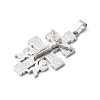 304 Stainless Steel Pendants STAS-G378-04P-2