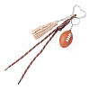 1Pc Cotton Braided Pendant Decorations AJEW-TA0002-56C-2