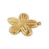 304 Stainless Steel Pendants STAS-P388-08G-2