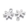 Tarnish Resistant 201 Stainless Steel Charms STAS-F139-018P-3