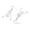304 Stainless Steel Dangle Earrings EJEW-MZ00454-05-4