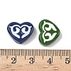 Dyed & Heated Baking Paint Glass Beads LAMP-D004-02-3