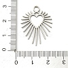 201 Stainless Steel Pendants STAS-I332-12P-3