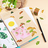Autumn Leaf Paper Tape Stickers for Card Making DIY-TAC0032-23F-7