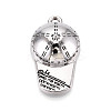 Tibetan Style Alloy Pendants PALLOY-N182-02AS-1
