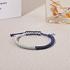 Nylon Threads Braided Bracelet BJEW-SW00058-2-5