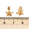 304 Stainless Steel Star Stud Earrings EJEW-I320-10G-5