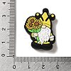 Daisy Food Grade Eco-Friendly Silicone Focal Beads SIL-C005-01C-3