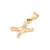 304 Stainless Steel Pendants STAS-F235-01G-X-2