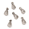 Non-Tarnish 201 Stainless Steel Tail Chain Drop Charms STAS-D061-04C-P-2