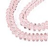 Transparent Glass Beads Strands GLAA-Q113-02A-A02-3