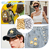 120Pcs 2 Colors Cloth Decorate DIY-HS0001-61-6